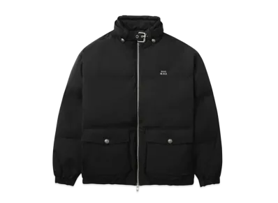 A BATHING APE Bape Black Down Jacket "Black"