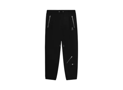 A BATHING APE Bape Black Rider Zip Sweat Pants "Black"