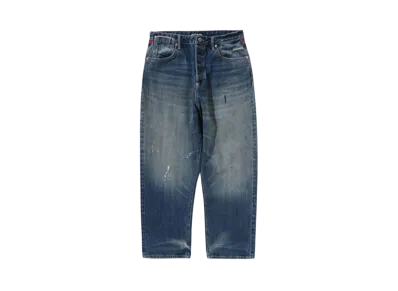 A BATHING APE Relaxed Fit Denim Pants "Ligt Indigo"
