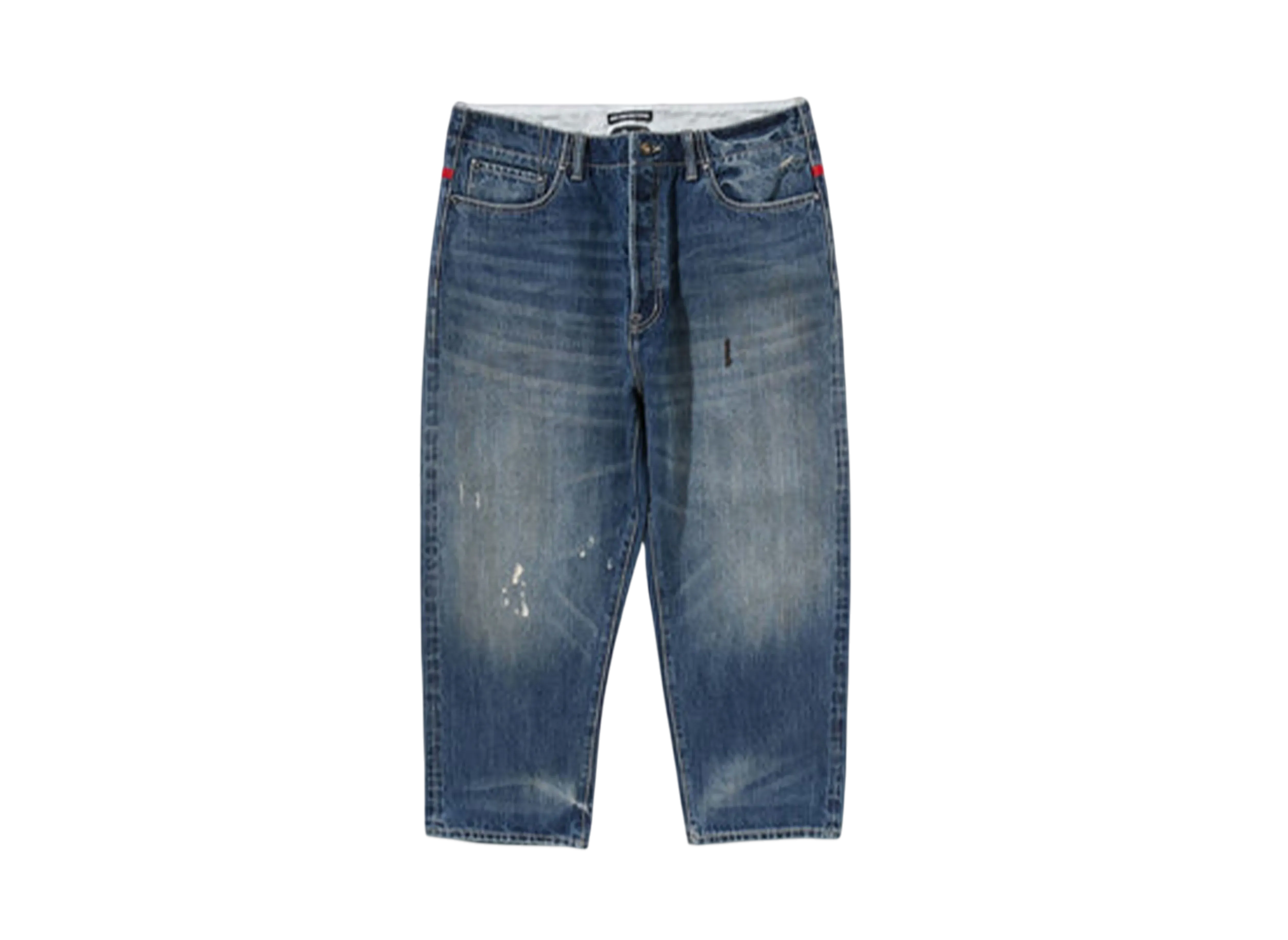 A BATHING APE Tapered Denim Pants "Ligt Indigo"