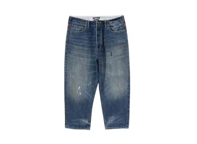 A BATHING APE Tapered Denim Pants "Ligt Indigo"
