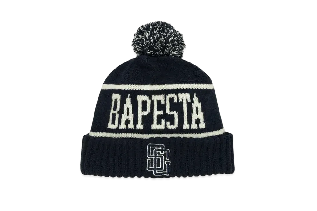 A BATHING APE x Stadium Goods Knit Cap "Navy"