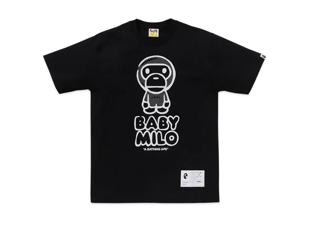 A BATHING APE x Joshua Vides Baby Milo Tee "Black"