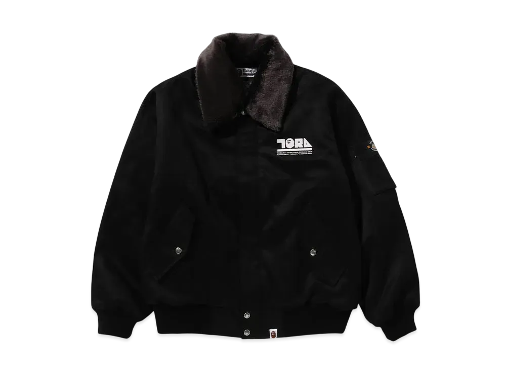 CHAGE&ASKA 電光石火 ツアーグッズ フルジップ ジャンパー ブラック A BATHING APE x Toraichi Dokajan 