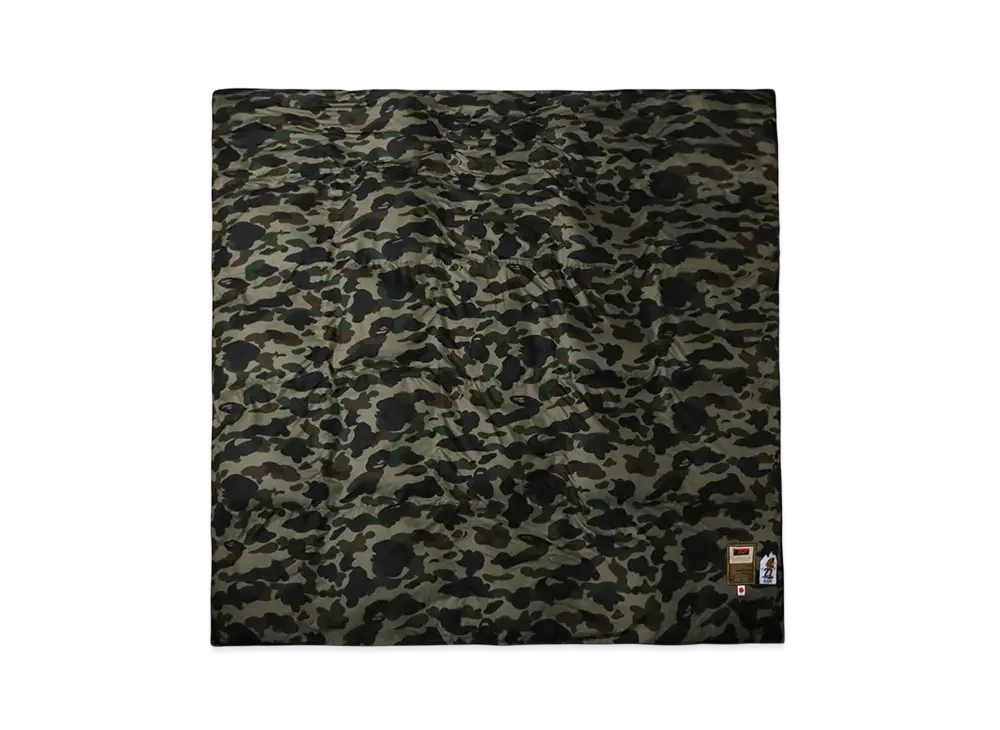 A BATHING APE x NANGA 1st Camo Down Duvet Double DX "Green"