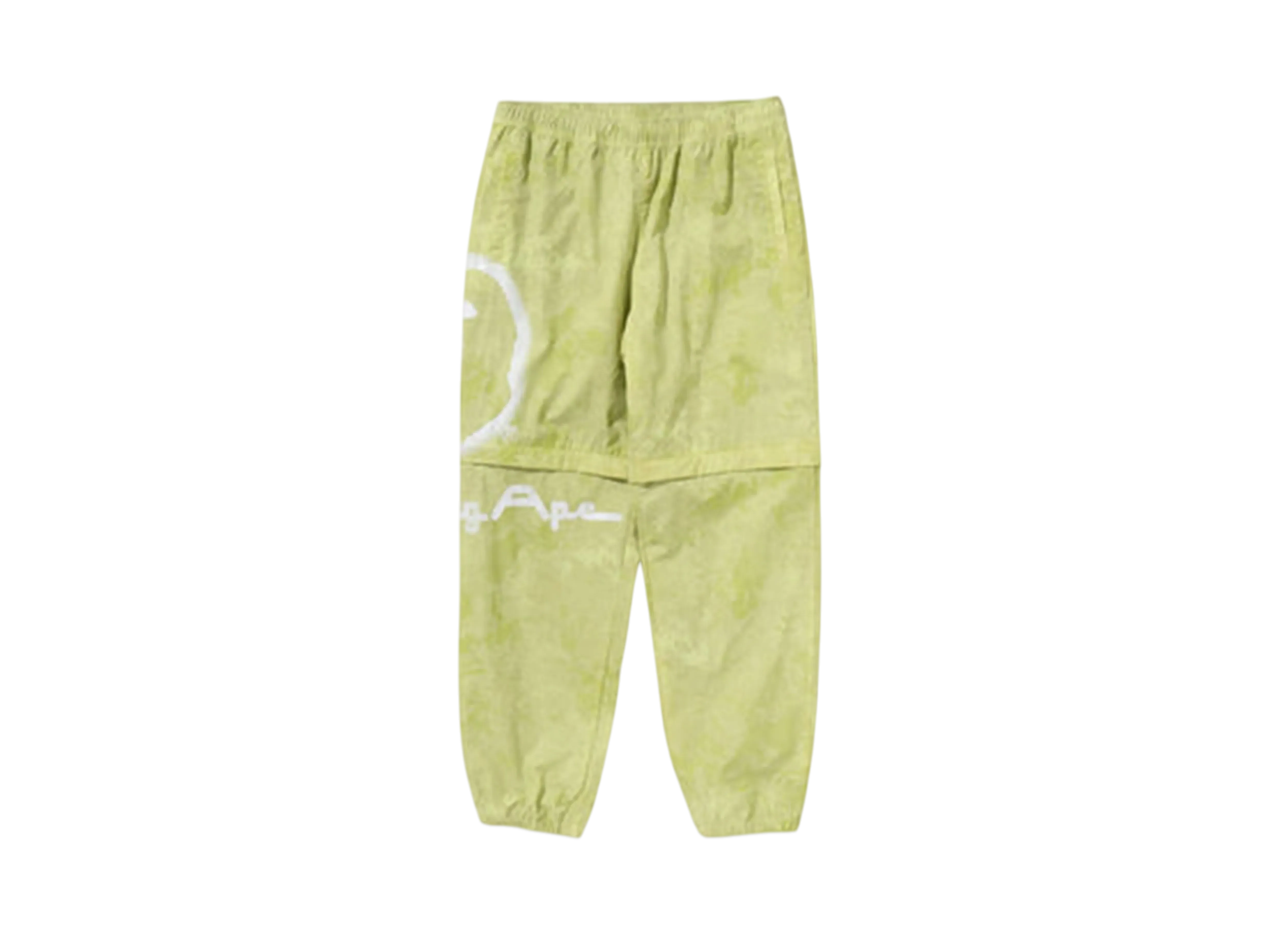 A BATHING APE Detachable Pants "Green"