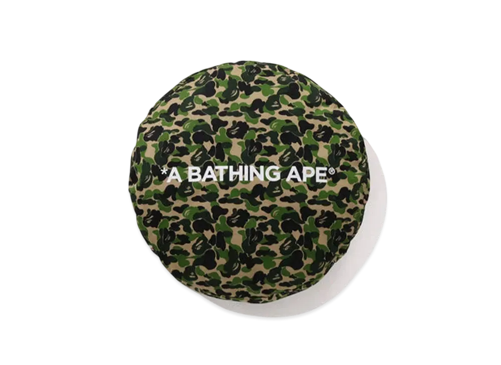 A BATHING APE Abc Camo Dog Circle Bed 60cm "Green"