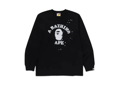 A BATHING APE x JOSHUA VIDES College L/S Tee "Black"