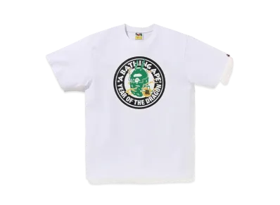 A BATHING APE Year Of The Dragon Tee "White"