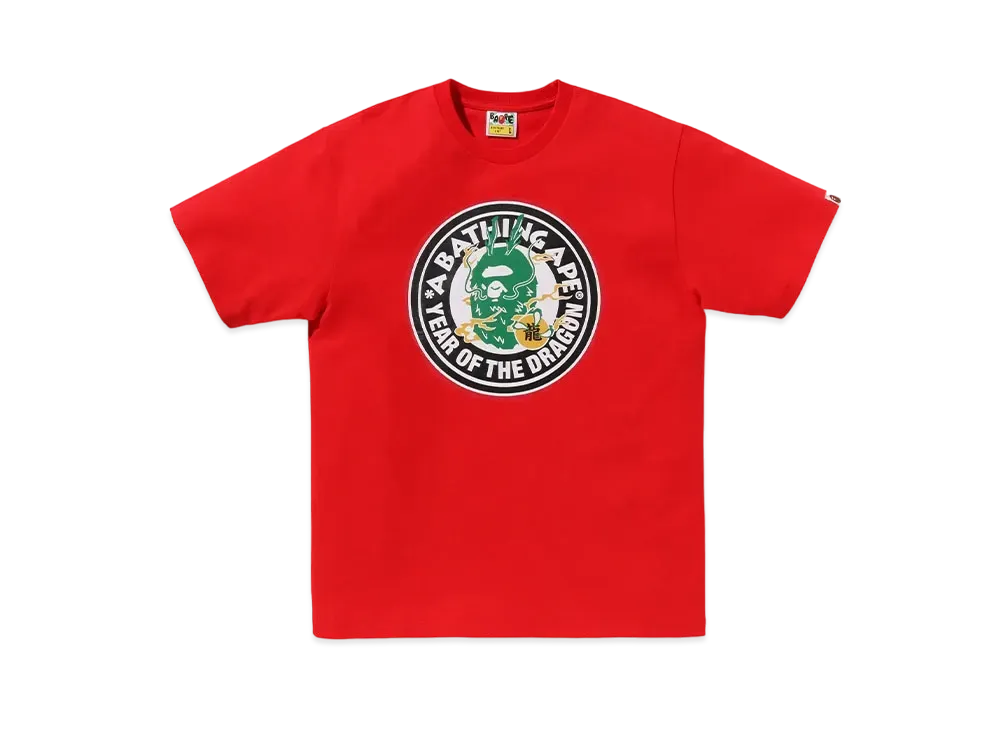 A BATHING APE Year Of The Dragon Tee "Red"