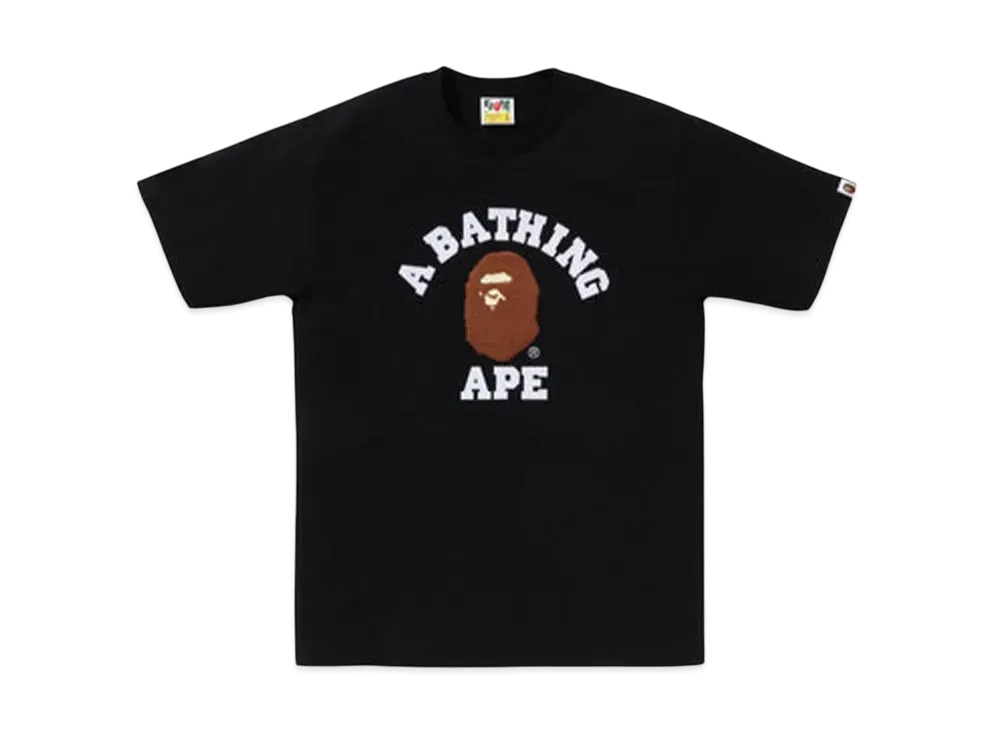 A BATHING APE Boa College Tee Bapec Special Preorder "Black"