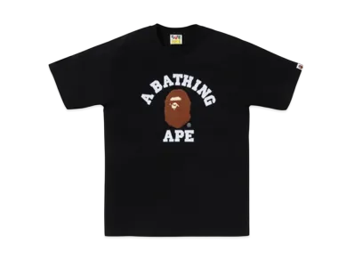 A BATHING APE Boa College Tee Bapec Special Preorder "Black"