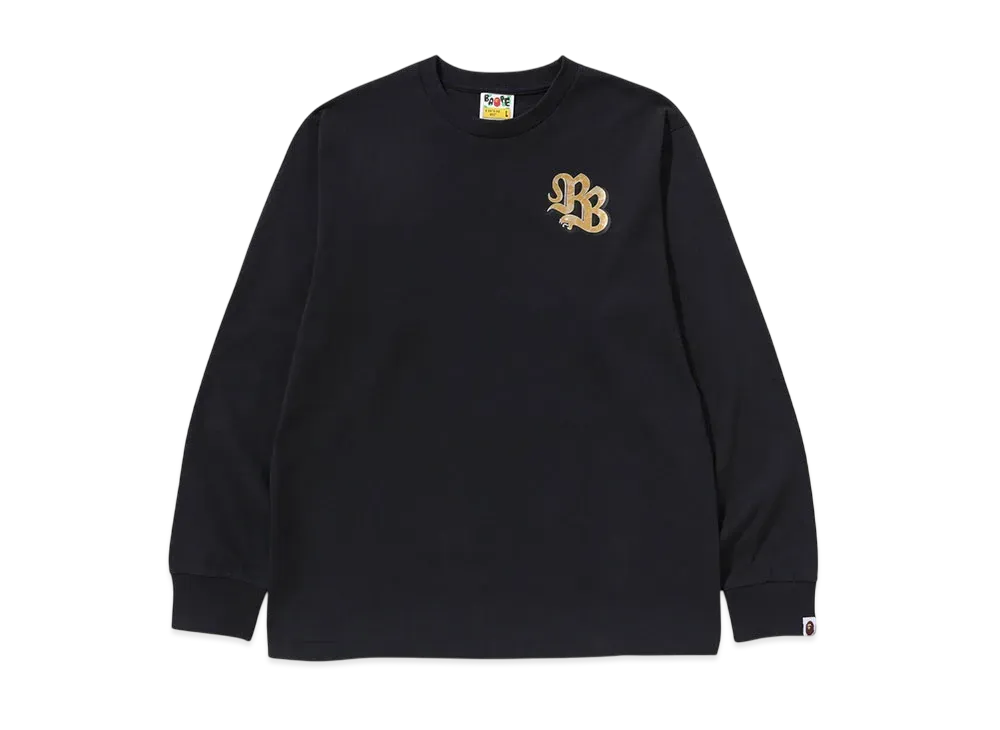 A BATHING APE Year Of Snake Ls Tee "Black"