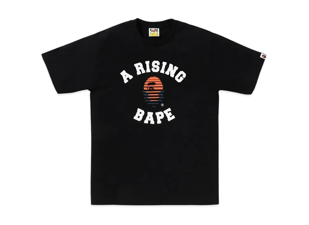 A BATHING APE A Rising Bape Tee "Black"