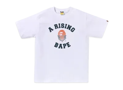 A BATHING APE A Rising Bape Tee "White"
