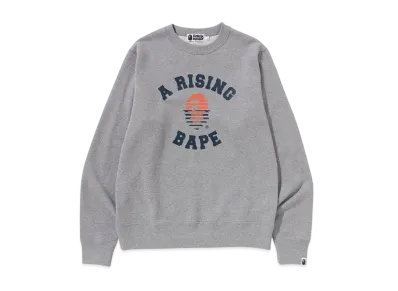 A BATHING APE A Rising Bape Sweatshirt "Gray"