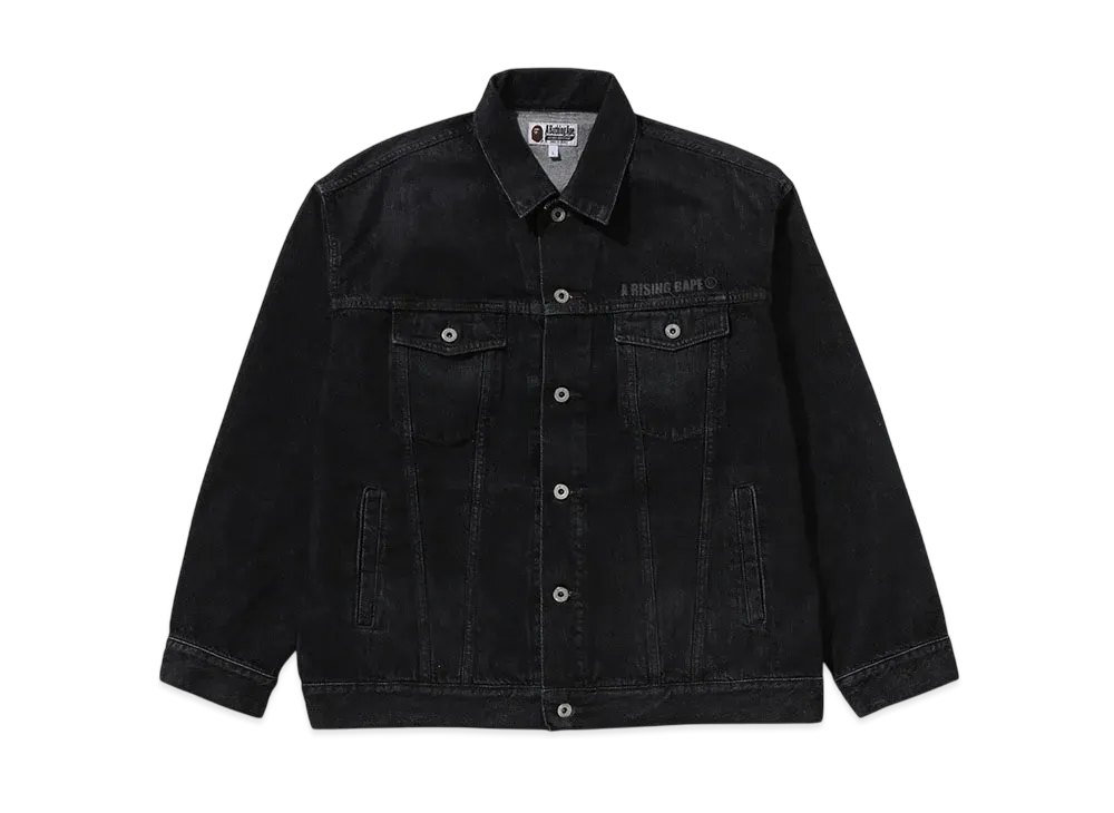 A BATHING APE Year Of Snake Denim Jacket "Black"