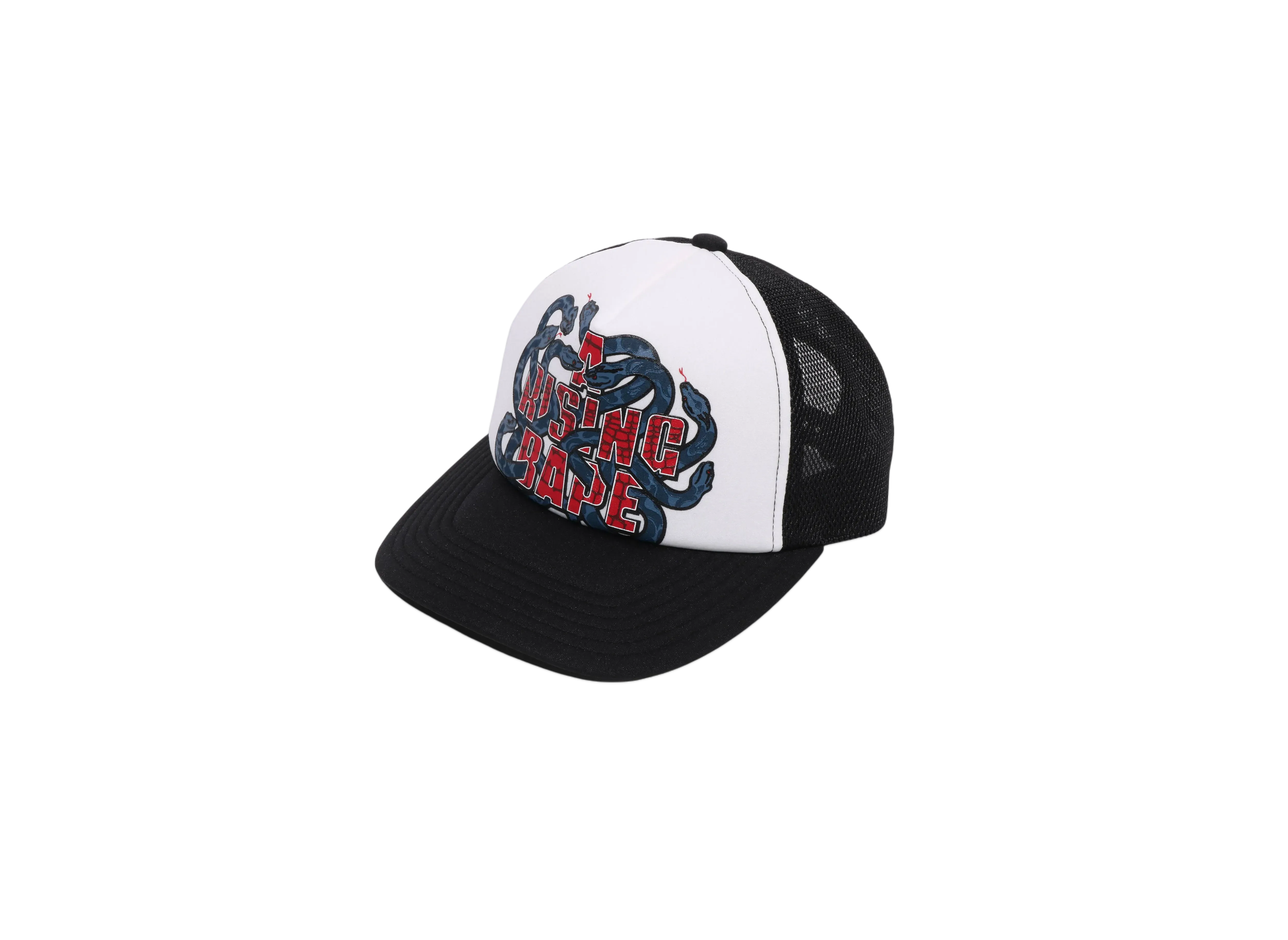 A BATHING APE Year Of Snake Mesh Cap "Black"