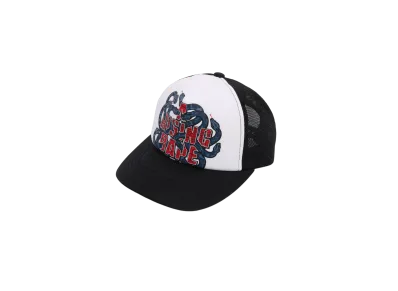 A BATHING APE Year Of Snake Mesh Cap "Black"