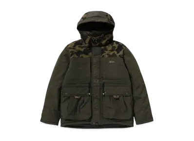 A BATHING APE x Nanga Hinoc Down Jacket "Olivedrab"