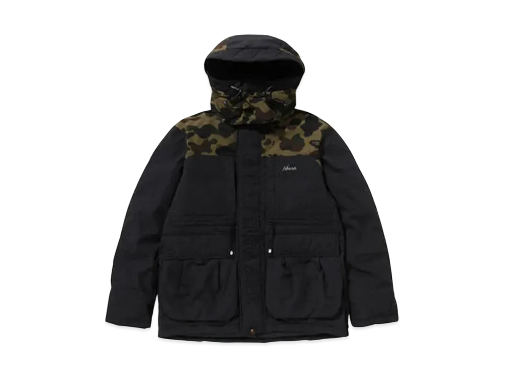 A BATHING APE x Nanga Hinoc Down Jacket "Black"