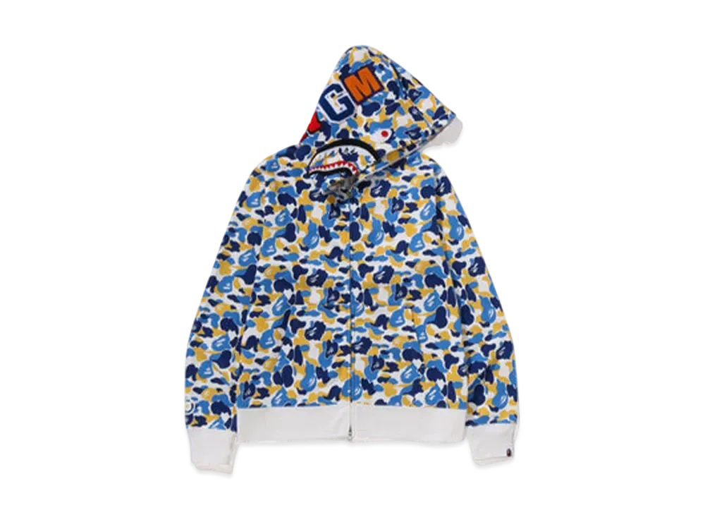 A BATHING APE Bape Store Shanghai Separate Shark Full Zip Hoodie "Multi"