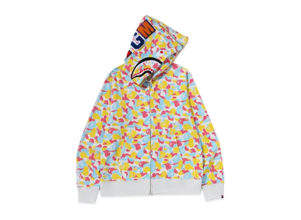 A BATHING APE Bape Store Sanya Separate Shark Full Zip Hoodie "Multi"