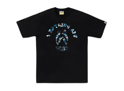 A BATHING APE Bape Store Shenyang Shark College Tee "Black"