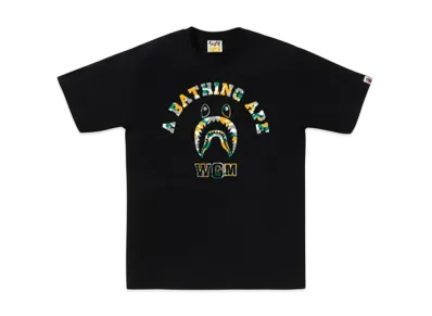 A BATHING APE Bape Store Wuxi Shark College Tee "Black"