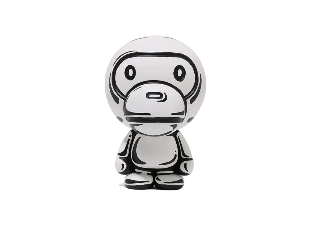 A BATHING APE x JOSHUA VIDES Baby Milo Figure "White"