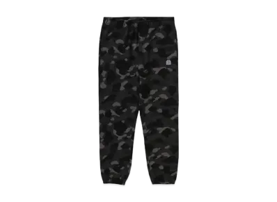A BATHING APE x Black Eye Patch Color Camo Sweat Pants "Black"