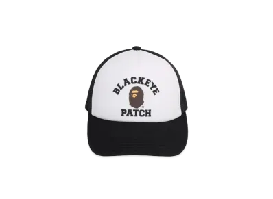 A BATHING APE x Black Eye Patch College Mesh Cap "Black"
