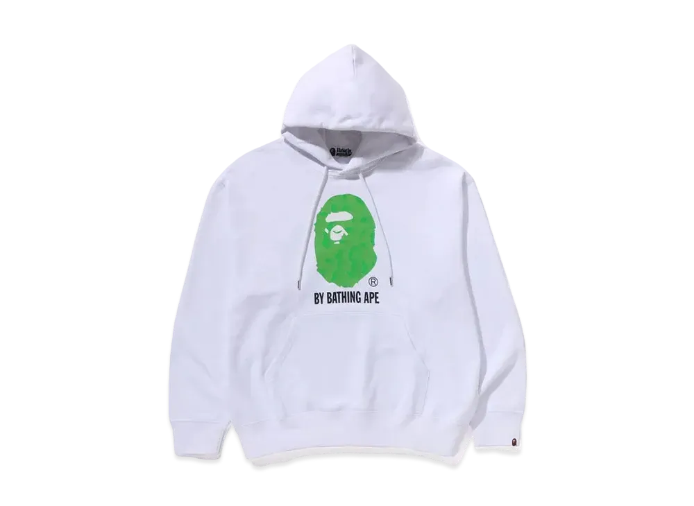 A BATHING APE Ink Camo By Bathing Ape Pullover Hoodie "White"