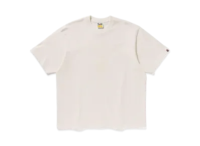A BATHING APE Bathing Ape Relaxed Fit Tee "Ivory"