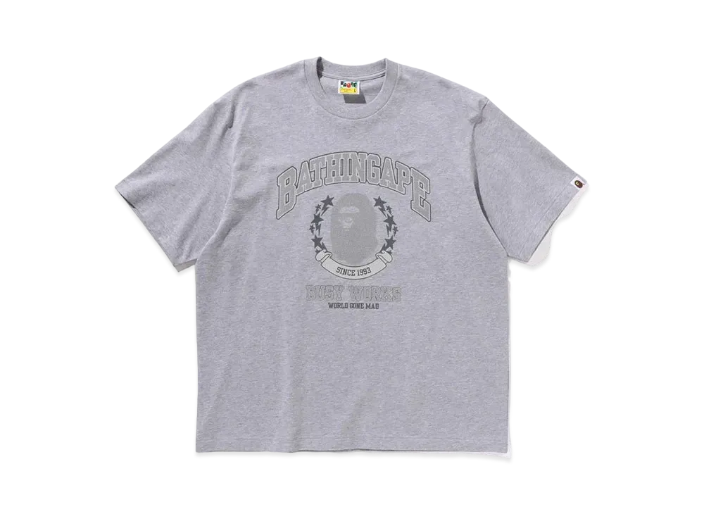 A BATHING APE Bathing Ape Relaxed Fit Tee "Gray"