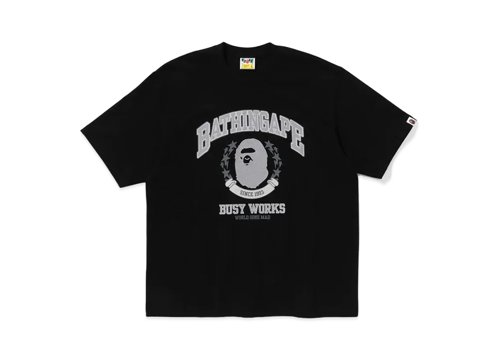A BATHING APE Bathing Ape Relaxed Fit Tee "Black"