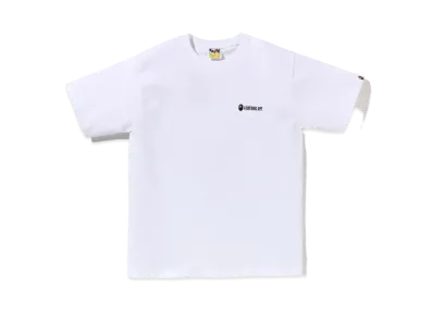 A BATHING APE Small Logo Tee "White"