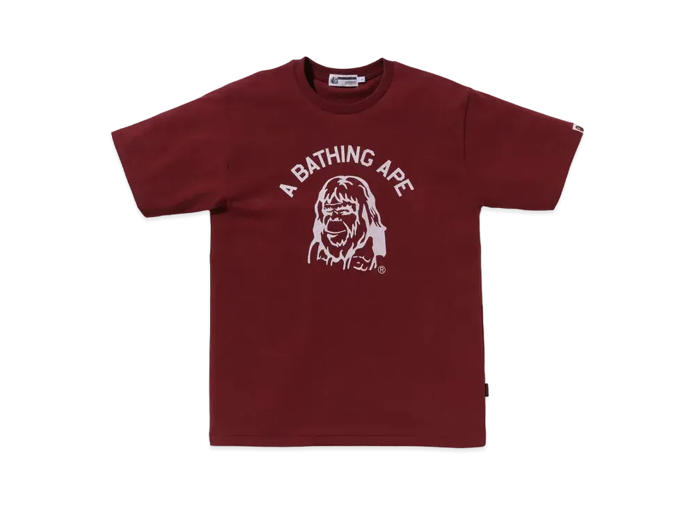 A BATHING APE Bape Legacy Archive Graphic Tee "Burgundy"