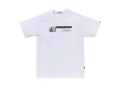 A BATHING APE Bape Legacy OG General Name Tee "White"