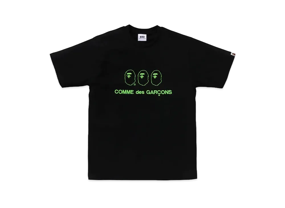 A BATHING APE x CDG Osaka Tee #1 "Black"