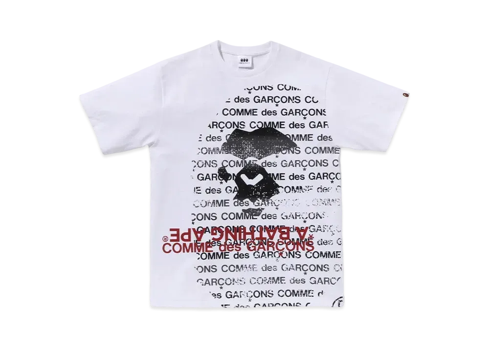 A BATHING APE x CDG Osaka Tee #2 "White"