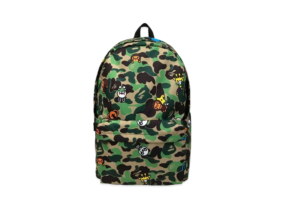 未使用　ベイシングエイプ シャーク　カモ　リュック　バックパック A BATHING APE/エイプシャークリュック