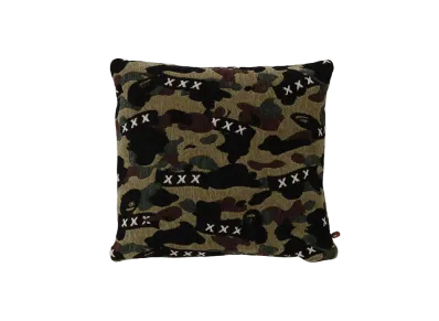 A BATHING APE x GOD SELECTION XXX Cushion "Green"