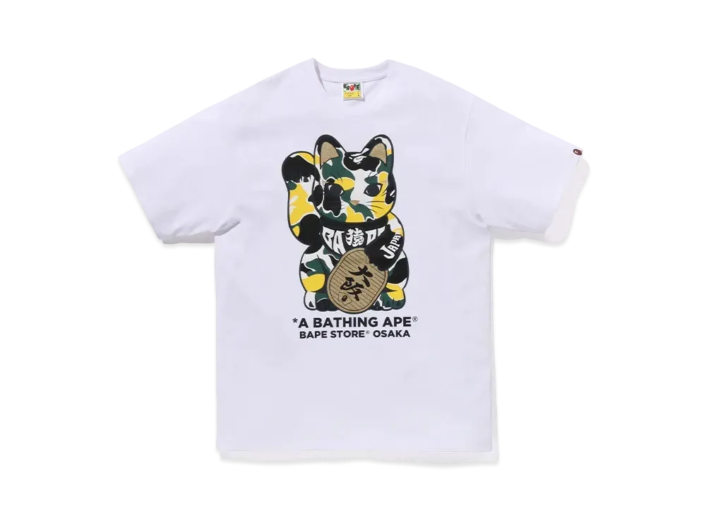 A BATHING APE Manekineko Tee Osaka Store Limited Osaka Store Limited "White"
