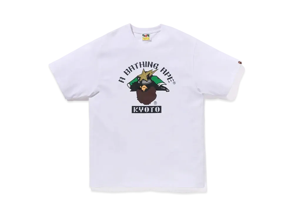 A BATHING APE Kyoto Tee Kyoto Store Limited "White"