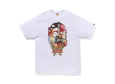 A BATHING APE Fukuoka Tee Fukuoka Store Limited "White"