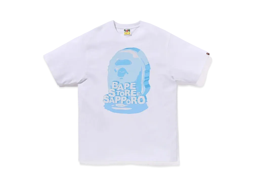アベイシングエイプ サッポロ Tシャツ 札幌店限定 "ホワイト"
