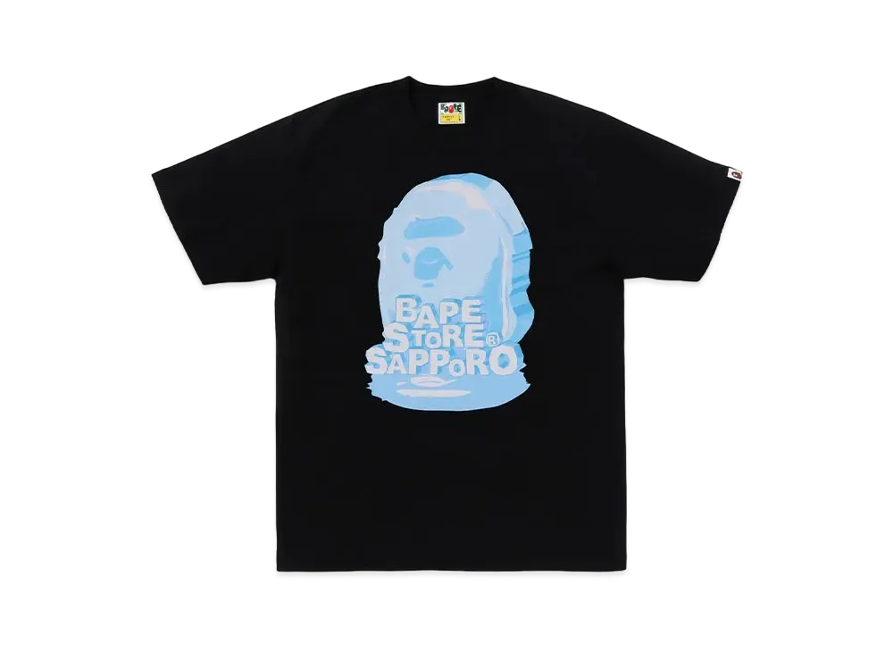 A BATHING APE Sapporo Tee Sapporo Store Limited "Black"