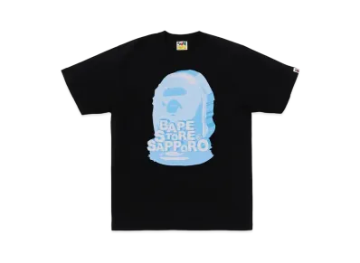 A BATHING APE Sapporo Tee Sapporo Store Limited "Black"