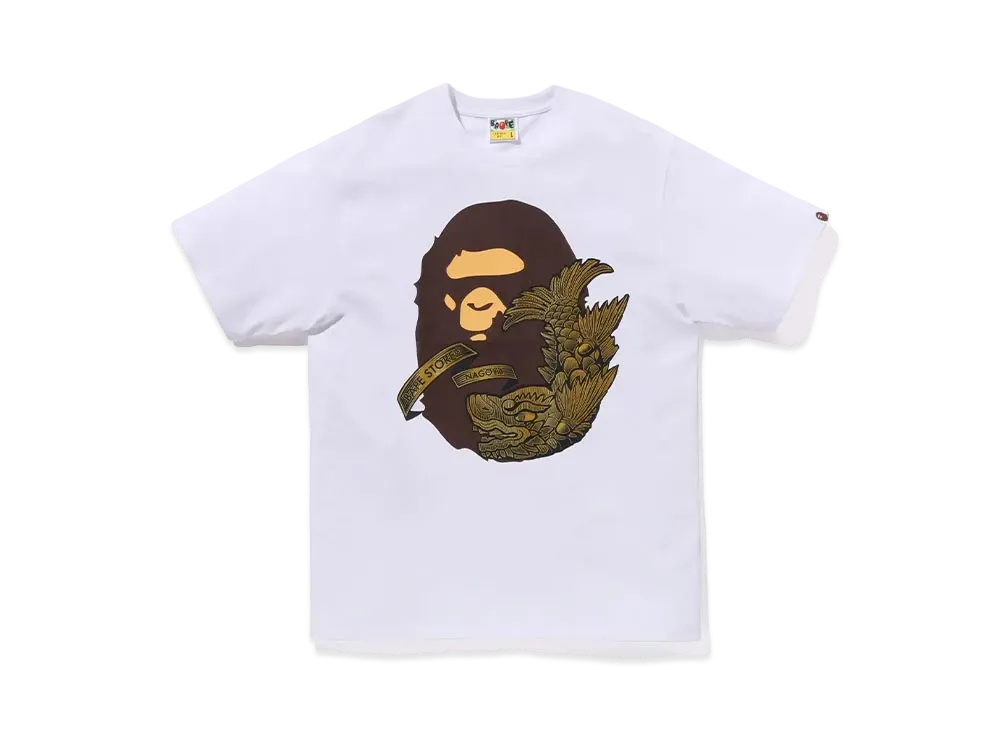 A BATHING APE Nagoya Tee Nagoya Store Limited "White"